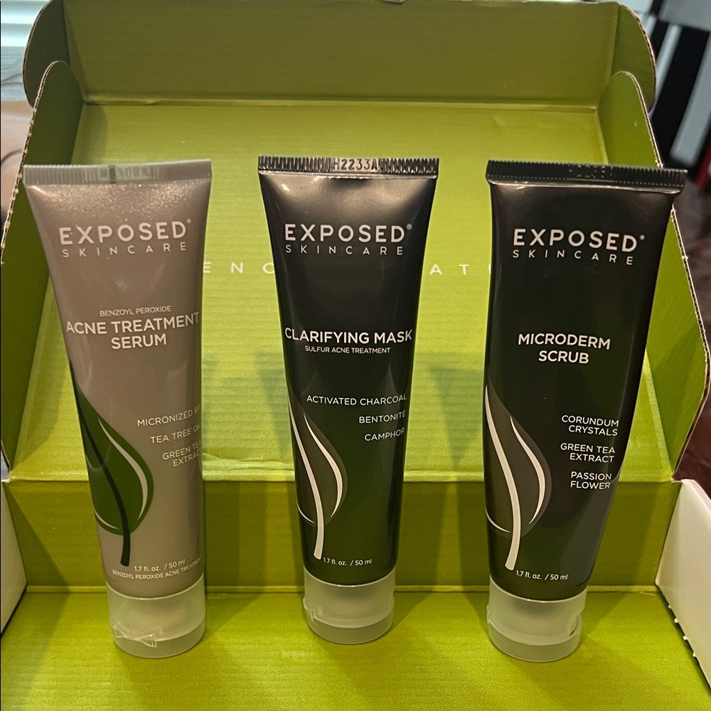 Exposed Skincare Treatment Set